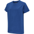 Hummel Youth Red Basic Short Sleeve T-Shirt Hummel