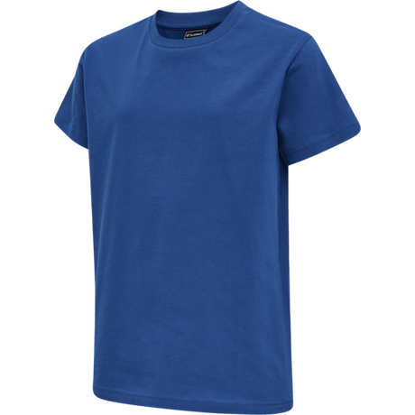Hummel Youth Red Basic Short Sleeve T-Shirt Hummel
