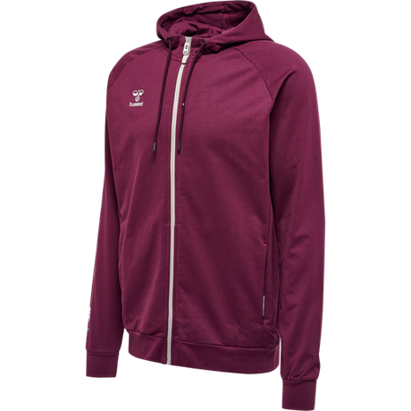 Hummel Men's Move Grid Cotton Zip Hoodie Hummel