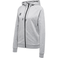Hummel Women's Move Grid Cotton Zip Hoodie Hummel