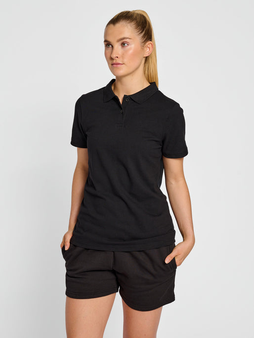 Hummel Women's Red Classic Polo Hummel
