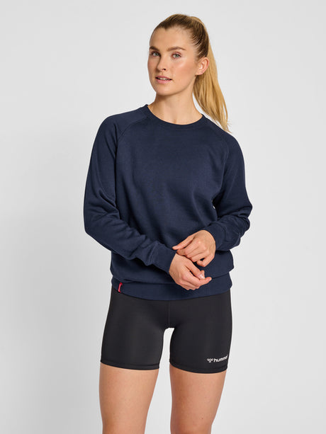 Hummel Women's Red Classic Sweatshirt Hummel