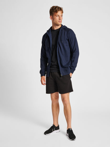 Hummel Men's Red Classic Zip Hoodie Hummel