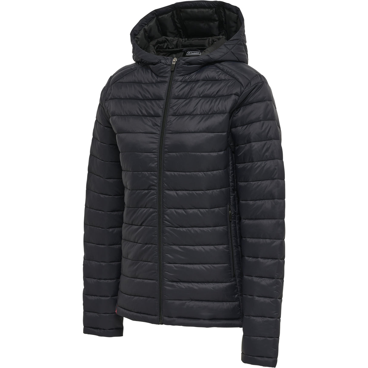 Hummel Women's Red Quilted Hood Jacket Hummel