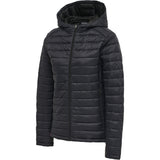 Hummel Women's Red Quilted Hood Jacket Hummel