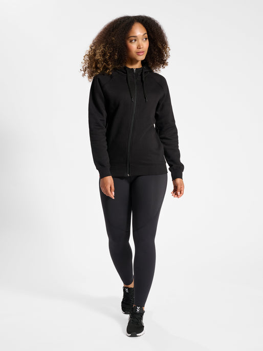 Hummel Women's Red Classic Zip Hoodie Hummel