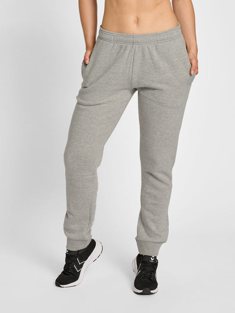 Hummel Women's Red Basic Sweatpants Hummel