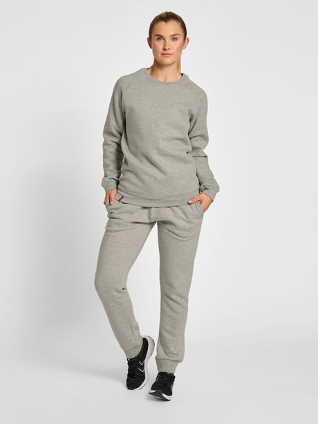 Hummel Women's Red Basic Sweatpants Hummel