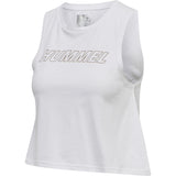 Hummel Women's Te Cali Crop Cotton Tank Top 2-Pack Hummel