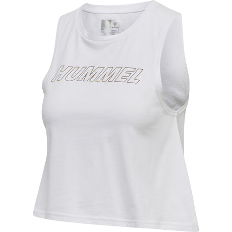 Hummel Women's Te Cali Crop Cotton Tank Top 2-Pack Hummel