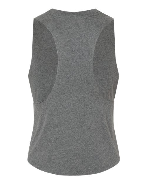 BELLA + CANVAS Women's Racerback Cropped Tank. BC6682