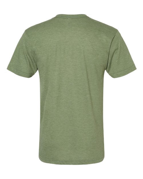 American Apparel Men's Tri-Blend Short Sleeve Track T-Shirt American Apparel