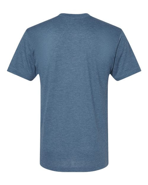 American Apparel Men's Tri-Blend Short Sleeve Track T-Shirt American Apparel