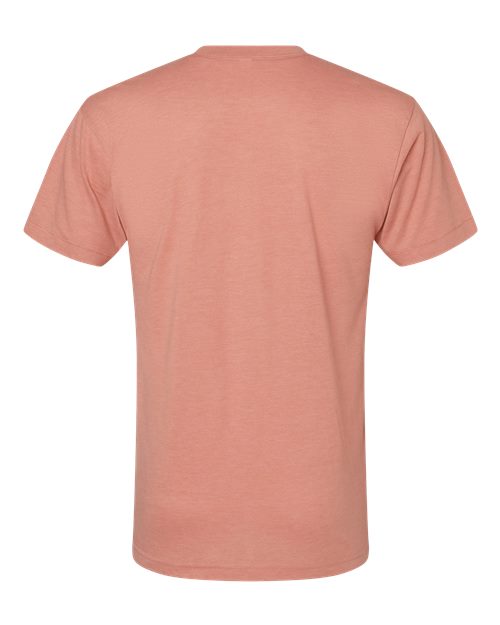 American Apparel Men's Tri-Blend Short Sleeve Track T-Shirt American Apparel