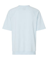 MV Sport Women's French Terry Short Sleeve Crewneck Pullover MV Sport