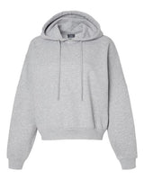 MV Sport Women's Sueded Fleece Crop Hooded Sweatshirt MV Sport