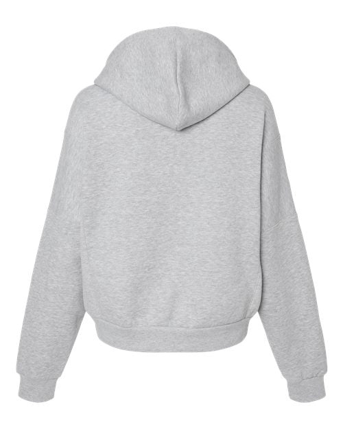 MV Sport Women's Sueded Fleece Crop Hooded Sweatshirt MV Sport