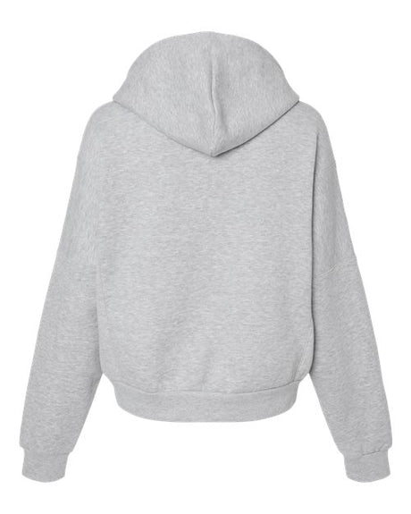 MV Sport Women's Sueded Fleece Crop Hooded Sweatshirt MV Sport