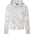 MV Sport Women's Sueded Fleece Tie-Dyed Crop Hooded Sweatshirt MV Sport