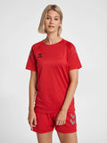 Hummel Women's Lead Short Sleeve Poly Training Jersey Hummel