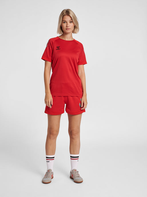 Hummel Women's Lead Short Sleeve Poly Training Jersey Hummel