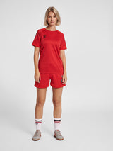 Hummel Women's Lead Short Sleeve Poly Training Jersey Hummel