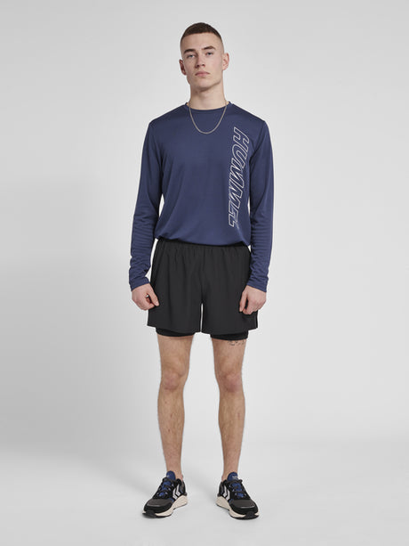 Hummel Men's Mt Force 2 In 1 Shorts Hummel