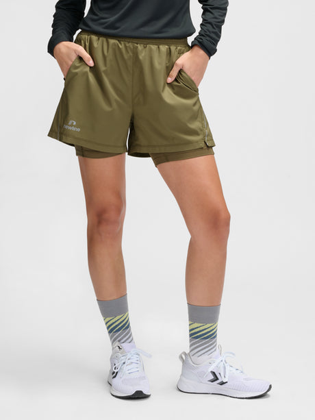 Newline Women's Fast 2-in-1 Zip Pocket Shorts Newline