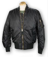 Bravo Men's Bravo Ma-1 Flight Jacket Bravo