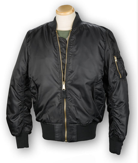 Bravo Men's Bravo Ma-1 Flight Jacket Bravo