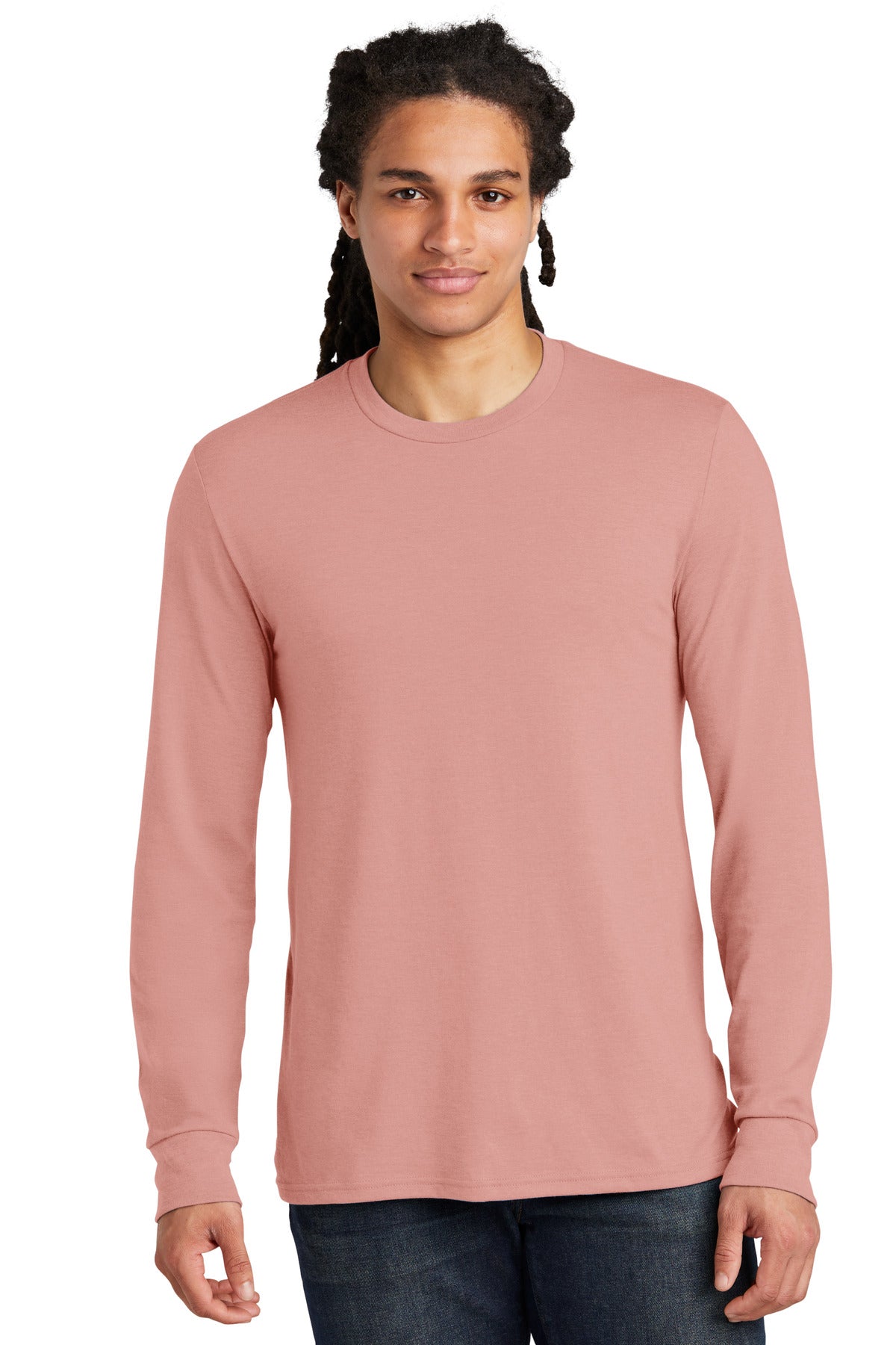 District Men's   Perfect Tri   Long Sleeve Tee