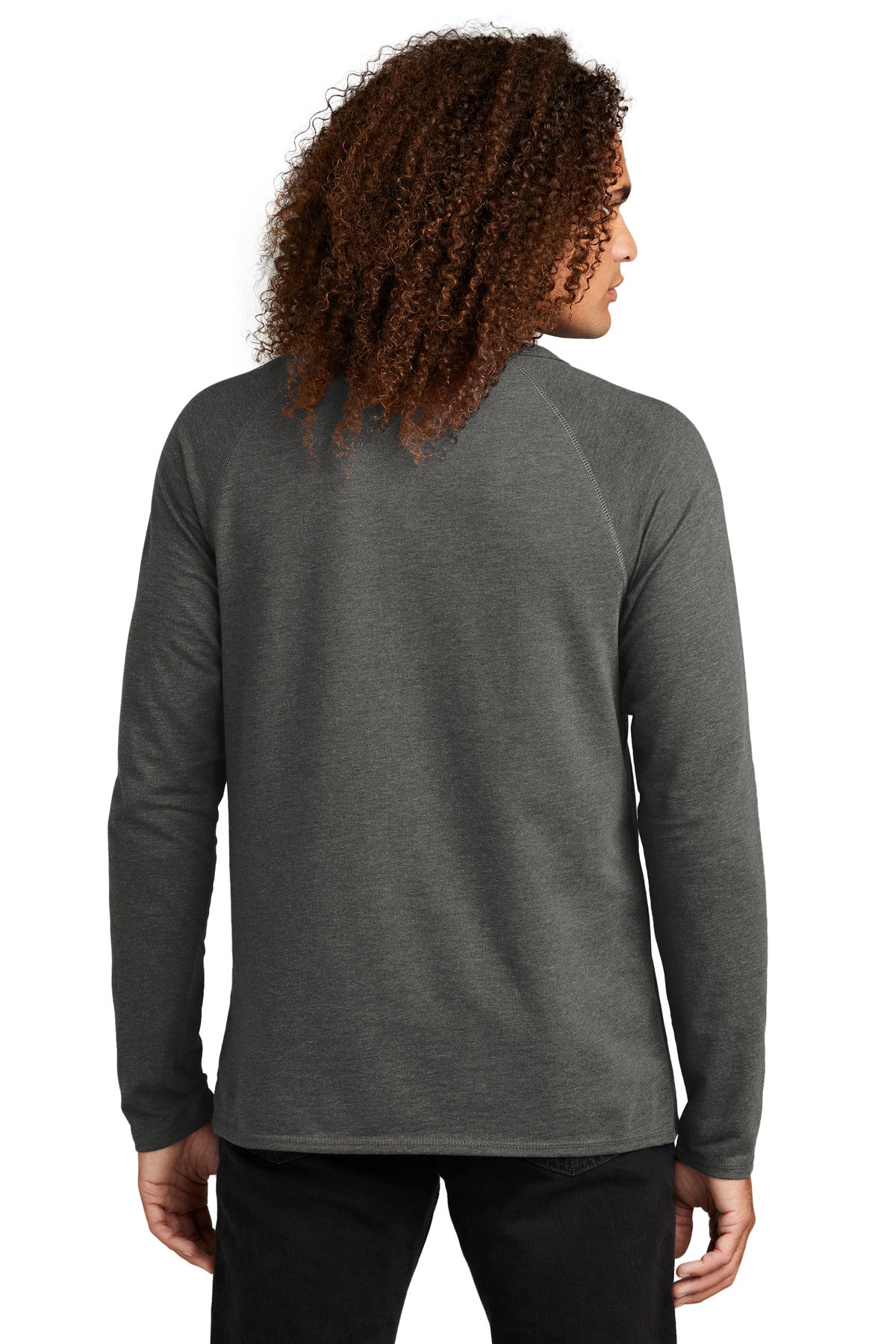 District Featherweight French Terry Long Sleeve Crewneck DT572 District
