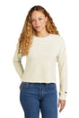 New Era Ladies Tri-Blend Fleece Crop Crew. LNEA514 New Era