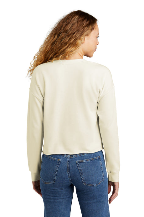 New Era Ladies Tri-Blend Fleece Crop Crew. LNEA514 New Era