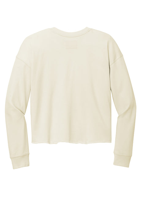 New Era Ladies Tri-Blend Fleece Crop Crew. LNEA514 New Era