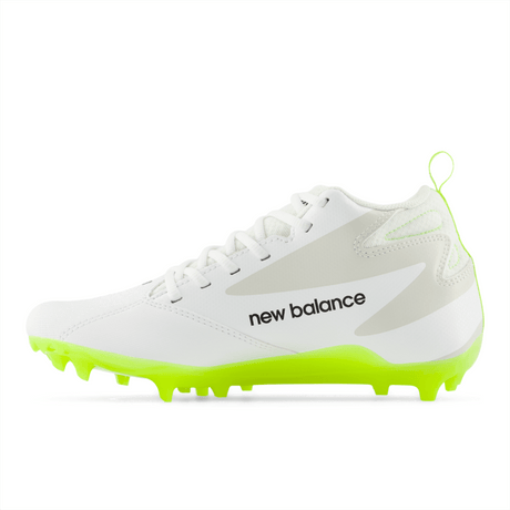 New Balance Men's Rush V4 Mid Lacrosse Cleat - RUSHMWT4 Wide Lacrosse Footwear Adult