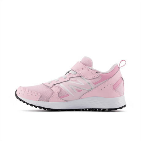 New Balance Youth Girls Fresh Foam 650 Bungee Lace with Top Strap - YT650PS1 X-Wide Youth Footwear Training & Running