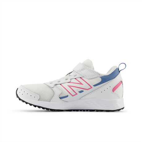 New Balance Youth Girls Fresh Foam 650 Bungee Lace with Top Strap - YT650WP1 X-Wide Youth Footwear Training & Running
