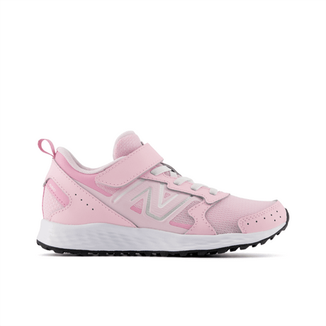 New Balance Youth Girls Fresh Foam 650 Bungee Lace with Top Strap - YT650PS1 Wide Youth Footwear Training & Running