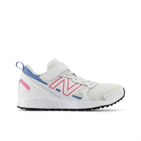 New Balance Youth Girls Fresh Foam 650 Bungee Lace with Top Strap - YT650WP1 Wide Youth Footwear Training & Running