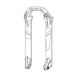 RockShox Lower Leg Lyrik Ult 27 RED Fork Lower RockShox