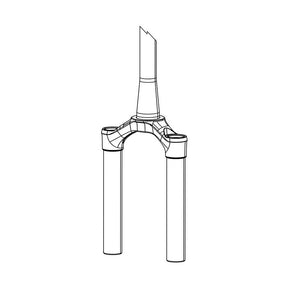 RockShox CSU SID 29 51 DFBLK Fork Upper