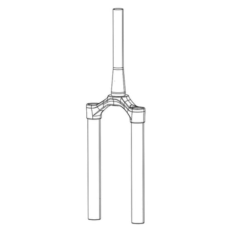 RockShox CSU RVL 35 DB 27 46 DFBLK Fork Upper RockShox