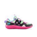 New Balance Youth Girls Playgruv V2 Bungee Running Shoe - PTPGRVSW Wide Youth Footwear Training & Running