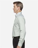 Devon & Jones Men's Crown Collection Banker Stripe Woven Dress Shirt-4