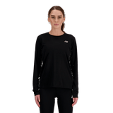 New Balance Women's Sport Essentials Long Sleeve Tee Womens Apparel Shirts & Tops