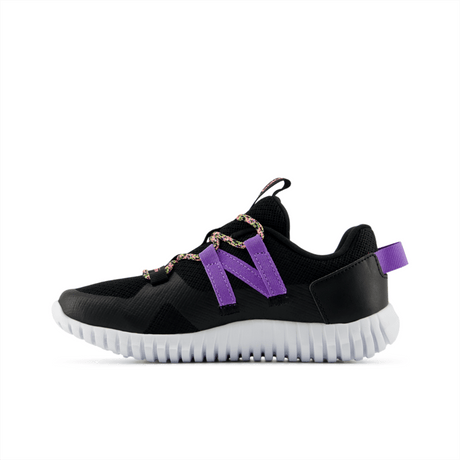 New Balance Youth Girls Playgruv V2 Bungee Running Shoe - PTPGRVUL Wide Youth Footwear Training & Running
