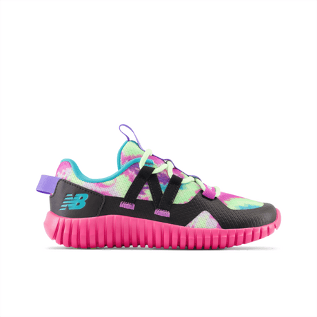 New Balance Youth Girls Playgruv V2 Bungee Running Shoe - PTPGRVSW Youth Footwear Training & Running