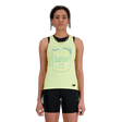 New Balance Women's NYRR Boroughs Printed Singlet Womens Apparel Shirts & Tops