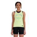 New Balance Women's NYRR Boroughs Printed Singlet Womens Apparel Shirts & Tops
